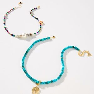 Anthropologie Set of Two Necklaces